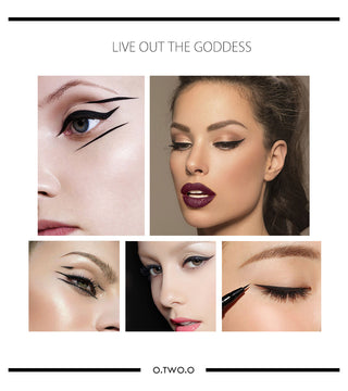 O.TWO.O Black Liquid Eyeliner ALODIA STORE