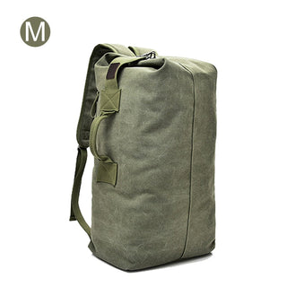 Large Man Travel Bag Mountaineering Backpack Male Luggage Canvas Bucket Shoulder Army Bags For Boys Men Backpacks mochilas XA88C ALODIA STORE
