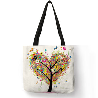 Romantic Pattern Sac Feminin Women Totes Flowered ALODIA STORE