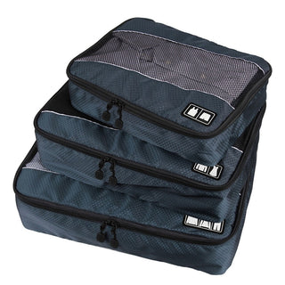 RUPUTIN 3Pcs/set Travel Luggage Organizer Packing Cubes Set ALODIA STORE