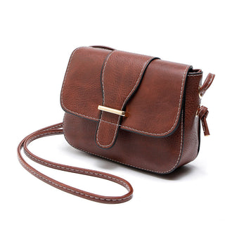 REPRCLA New Arrivals Women Bags Small Vintage Shoulder Bag Pu Leather Women Messenger Bags Crossbody Designer Ladies Bag ALODIA STORE