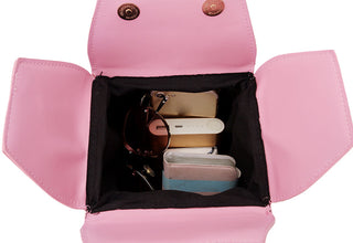 ENJOININ Chinese Takeout Box Purse Pu Leather Women ALODIA STORE