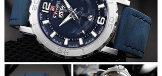 NAVIFORCE Men's Fashion Business Quartz Wristwatches Creative Sports Watches Men Luxury Brand Watch Clock Male Relogio Masculino ALODIA STORE