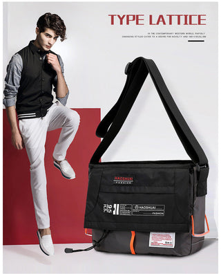 Brand Satchel Bags Mens Travel Waterproof Nylon Single Shoulder Bag Crossbody Bag Messenger Bag for Men Casual Bag XA204ZC ALODIA STORE