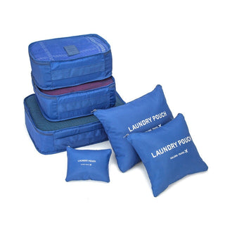 RUPUTIN 6Pcs/set Baggage Travel Organizer Bags waterproof ALODIA STORE