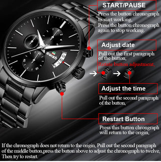 SWISH Men Watch 2022 Waterproof Stainless Steel Sport Quartz Clock Men's Watches Top Brand Luxury Man Wristwatch ALODIA STORE