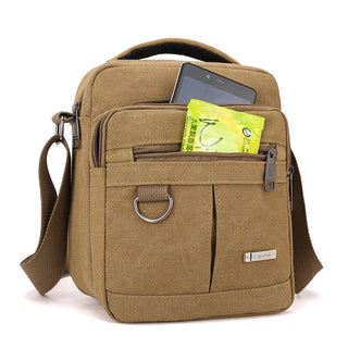 Men's Fashion Travel Cool Canvas Men Messenger Crossbody Bags Bolsa Feminina Shoulder Bags Pack School Bags for Teenager ALODIA STORE
