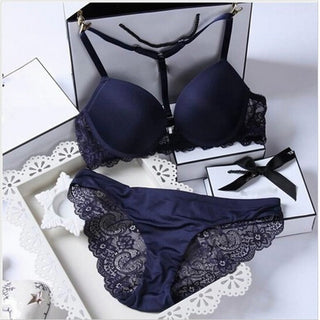 Color ABC Cup Bra and Panty Set Women Bras Sets  Lady Underwear ALODIA STORE