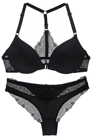 Color ABC Cup Bra and Panty Set Women Bras Sets  Lady Underwear ALODIA STORE