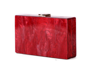 Gnirue New Wallet Fashion Women Messenger Bags Elegant Pearl Acrylic Clutch Vintage Woman Party Pure White Shoulder Evening bag ALODIA STORE