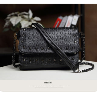 JIEROTYX England Style Skull Women Crossbody bag ALODIA STORE