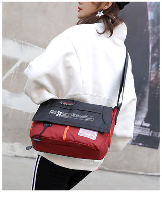 Brand Satchel Bags Mens Travel Waterproof Nylon Single Shoulder Bag Crossbody Bag Messenger Bag for Men Casual Bag XA204ZC ALODIA STORE