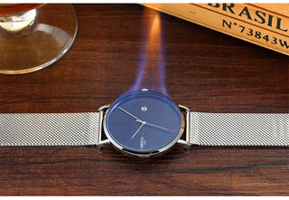 NIBOSI Ultra Thin Fashion Men Watch Top Luxury Brand Business Quartz Watches Waterproof Sports Watch Men Clock Relogio Masculino ALODIA STORE