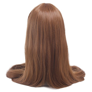 L-email wig Synthetic Hair 60inch 150cm Long Blonde Wig Chobits Chi Cosplay Wigs Straight Beige Black Halloween Cosplay Wig ALODIA STORE