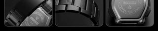 SKMEI Watch Men's Watch Fashion Sport Watches Stainless Steel Strap Mens Watches Stopwatch Chronograph Waterproof Wristwatch Men ALODIA STORE