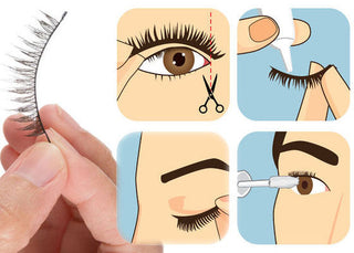 New color 3D mink lashes extension ALODIA STORE