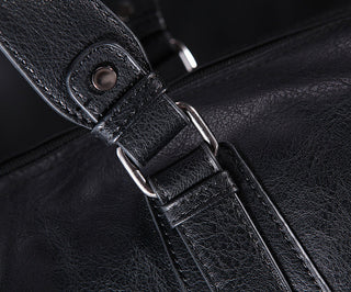 Fashion Men's Travel Bags Luggage Waterproof Suitcase Duffel Bag Big Large Capacity Bags Casual High-Capacity PU Leather Handbag ALODIA STORE
