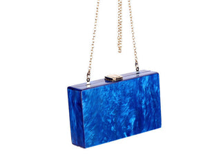 Gnirue New Wallet Fashion Women Messenger Bags Elegant Pearl Acrylic Clutch Vintage Woman Party Pure White Shoulder Evening bag ALODIA STORE
