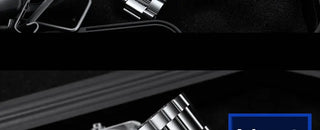 SINOBI Men's Sports Watch Luxury Male Stainless Steel Chronograph Quartz Watches Military Wrist Watch Gift for Men Reloj Saat ALODIA STORE