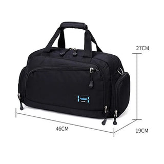 Hot Waterproof Nylon Travel Handbag Men Fashion Carry On Weekend Bags Vintage casual Duffel Shoulder Bags women Overnight Bag ALODIA STORE