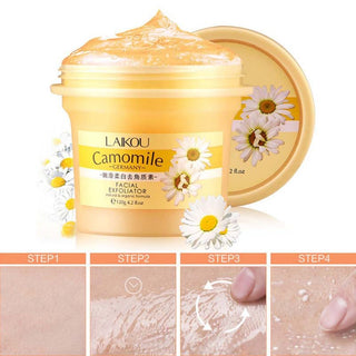 Exfoliating Gel Body Scrub Cream Shea Butter Fruit Cucumber Almond Skin Whitening Go Cutin Dead Skin Moisturizing Body Care 120G ALODIA STORE
