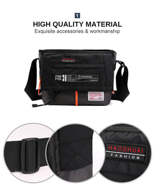 Brand Satchel Bags Mens Travel Waterproof Nylon Single Shoulder Bag Crossbody Bag Messenger Bag for Men Casual Bag XA204ZC ALODIA STORE