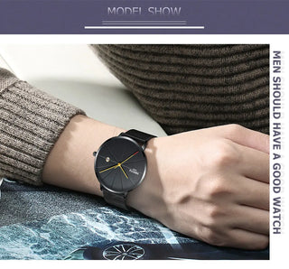 NIBOSI Ultra Thin Fashion Men Watch Top Luxury Brand Business Quartz Watches Waterproof Sports Watch Men Clock Relogio Masculino ALODIA STORE