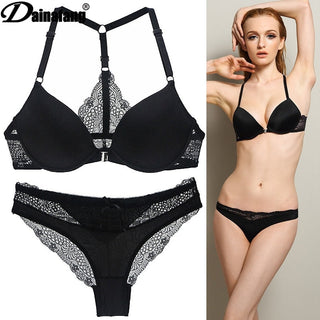 Color ABC Cup Bra and Panty Set Women Bras Sets  Lady Underwear ALODIA STORE