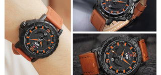 NAVIFORCE Men's Fashion Business Quartz Wristwatches Creative Sports Watches Men Luxury Brand Watch Clock Male Relogio Masculino ALODIA STORE