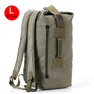 Large Man Travel Bag Mountaineering Backpack Male Luggage Canvas Bucket Shoulder Army Bags For Boys Men Backpacks mochilas XA88C ALODIA STORE