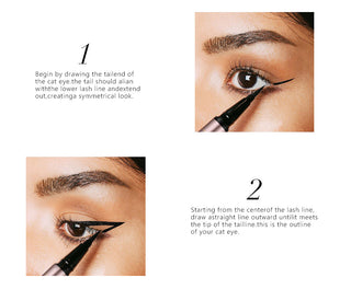 O.TWO.O Black Liquid Eyeliner ALODIA STORE