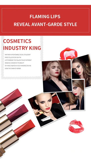 Pudaier Brand Matte Lipstick Professional Makeup for Women Long Lasting Velvet Tint Matt Sexy Lip Stick Nice Shades Batom Matte ALODIA STORE