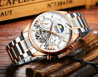 HAIQIN men's/mens watches top brand luxury automatic/mechanical/luxury watch men sport wristwatch mens reloj hombre tourbillon ALODIA STORE