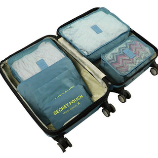 RUPUTIN 6Pcs/set Baggage Travel Organizer Bags waterproof ALODIA STORE