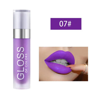 Long Lasting Matte Sexy Liquid Lip Gloss Lipsick Waterproof Cosmetic Beauty Makeup Tools ALODIA STORE