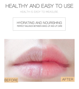 O.TWO.O Lip Balm Temperate Changing Lipstick Long Lasting Hygienic Moisturizing Lipstick Anti Aging Makeup Pink Lip Care ALODIA STORE