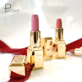 Pudaier Brand Matte Lipstick Professional Makeup for Women Long Lasting Velvet Tint Matt Sexy Lip Stick Nice Shades Batom Matte ALODIA STORE