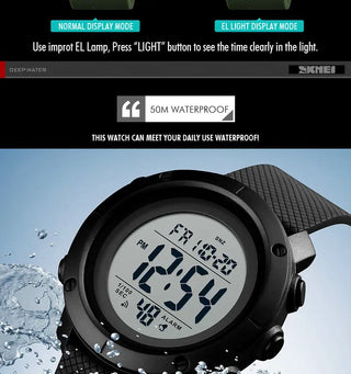 SKMEI Sport Watch Men Luxury Brand 5Bar Waterproof Watches Montre Men Alarm Clock Fashion Digital Watch Relogio Masculino 1426 ALODIA STORE