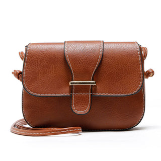 REPRCLA New Arrivals Women Bags Small Vintage Shoulder Bag Pu Leather Women Messenger Bags Crossbody Designer Ladies Bag ALODIA STORE