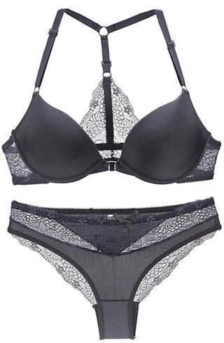Color ABC Cup Bra and Panty Set Women Bras Sets  Lady Underwear ALODIA STORE