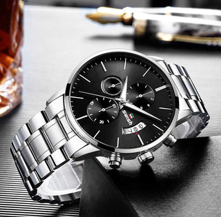 SWISH Men Watch 2022 Waterproof Stainless Steel Sport Quartz Clock Men's Watches Top Brand Luxury Man Wristwatch ALODIA STORE