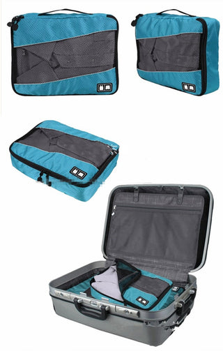 RUPUTIN 3Pcs/set Travel Luggage Organizer Packing Cubes Set ALODIA STORE