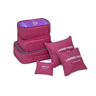 RUPUTIN 6Pcs/set Baggage Travel Organizer Bags waterproof ALODIA STORE