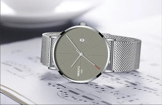NIBOSI Ultra Thin Fashion Men Watch Top Luxury Brand Business Quartz Watches Waterproof Sports Watch Men Clock Relogio Masculino ALODIA STORE