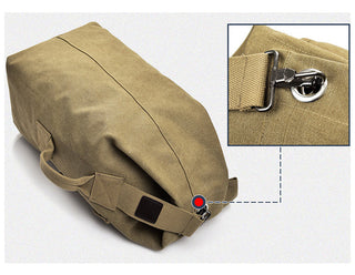 Large Man Travel Bag Mountaineering Backpack Male Luggage Canvas Bucket Shoulder Army Bags For Boys Men Backpacks mochilas XA88C ALODIA STORE