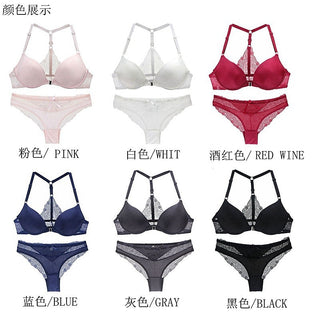 Color ABC Cup Bra and Panty Set Women Bras Sets  Lady Underwear ALODIA STORE
