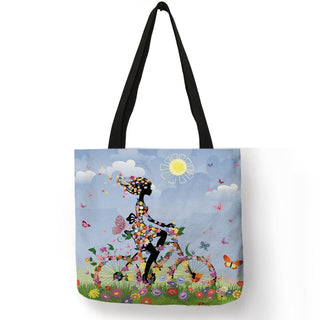 Romantic Pattern Sac Feminin Women Totes Flowered ALODIA STORE