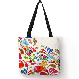 Romantic Pattern Sac Feminin Women Totes Flowered ALODIA STORE