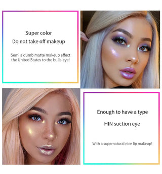 Plump Lip Gloss Lips Makeup Waterproof Long Lasting Holographic Mermaid Lip Tint Nude Moisturizer Glossy Glitter Liquid Lipstick ALODIA STORE
