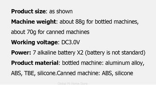 Portable Electric Beer Dispensers 40000 Times/s Ultrasonic Vibration Special Purpose For Bottled & Canned Beer Foam Machine ALODIA STORE